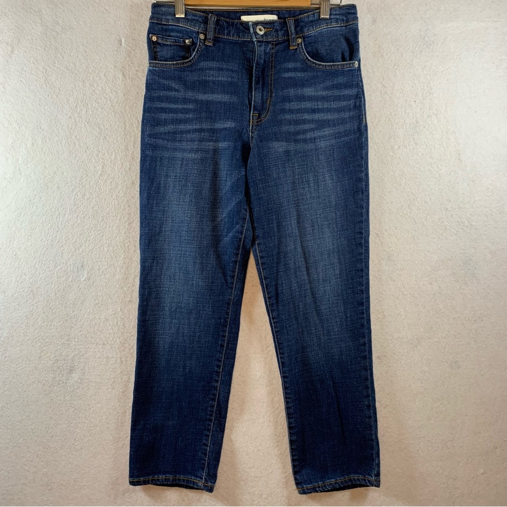 Ella Moss High Rise Straight Sz 4/27‎ Juniors Whiskering